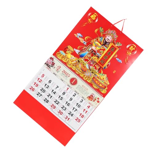 赤とシルバーの、日付カウンター万年カレンダー